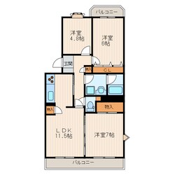 銀河の物件間取画像